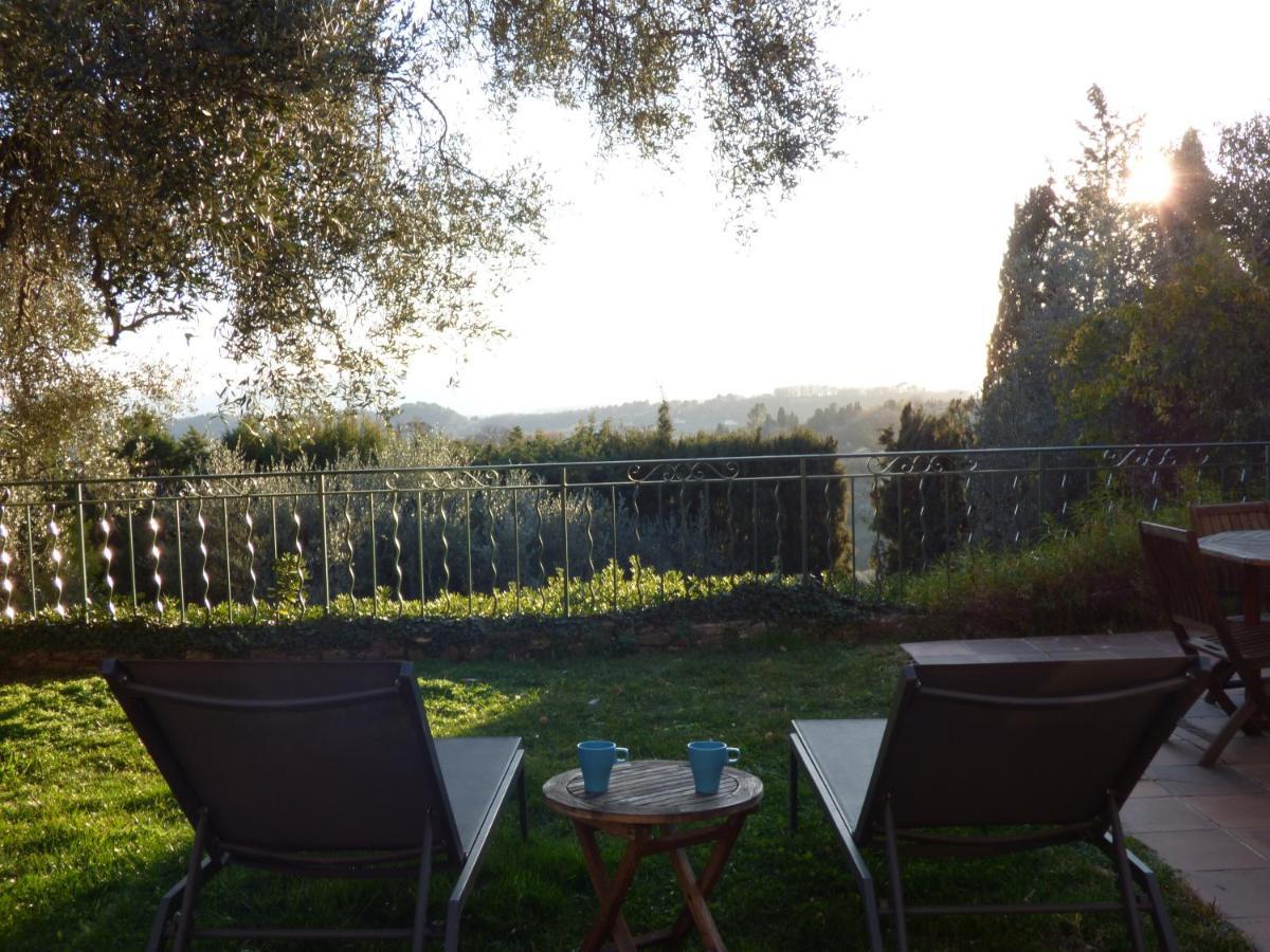 Apartment Cezanne With Heated Pool And Private Garden Chateauneuf-Grasse Luaran gambar