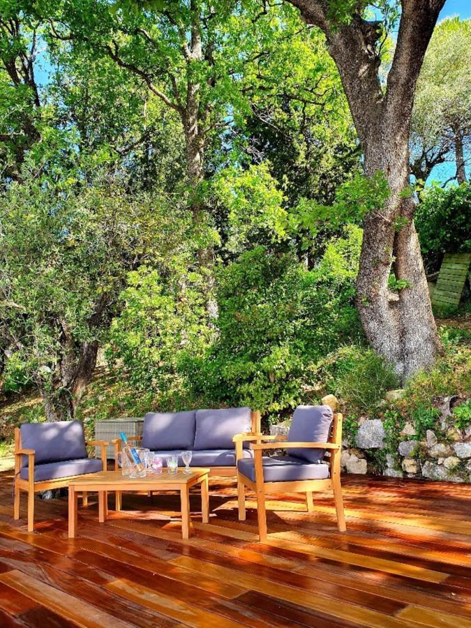 Apartment Cezanne With Heated Pool And Private Garden Chateauneuf-Grasse Luaran gambar