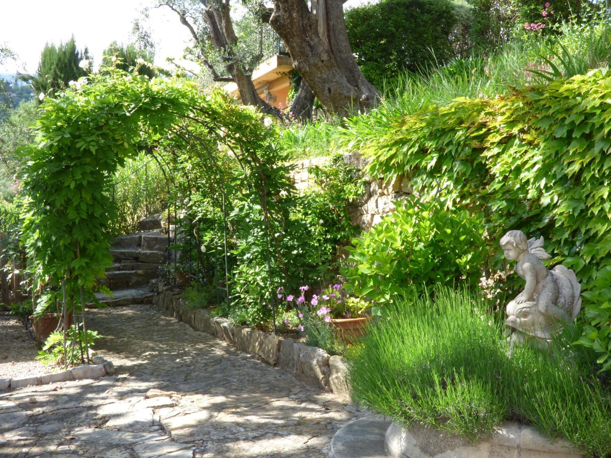 Apartment Cezanne With Heated Pool And Private Garden Chateauneuf-Grasse Luaran gambar