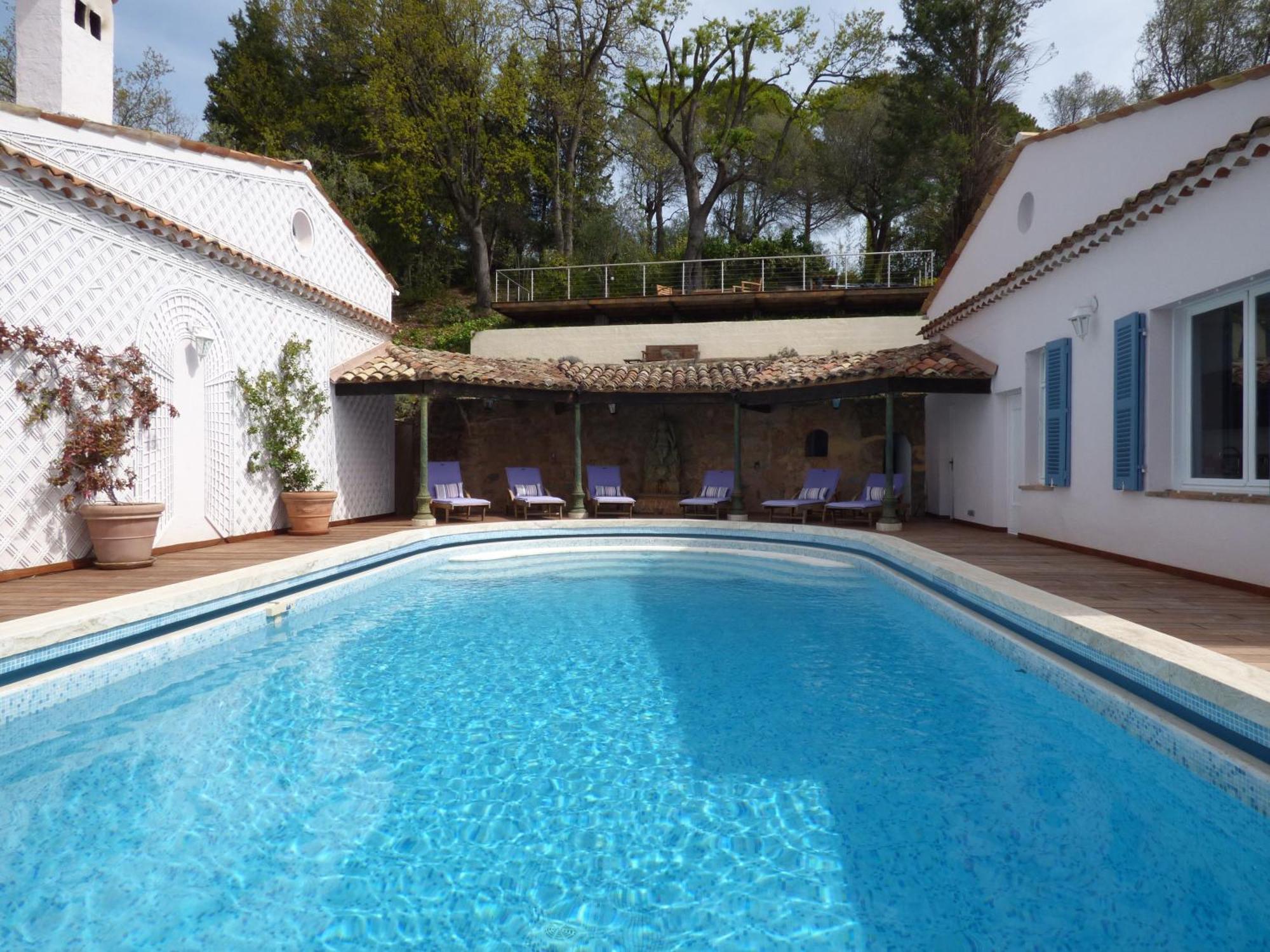 Apartment Cezanne With Heated Pool And Private Garden Chateauneuf-Grasse Luaran gambar