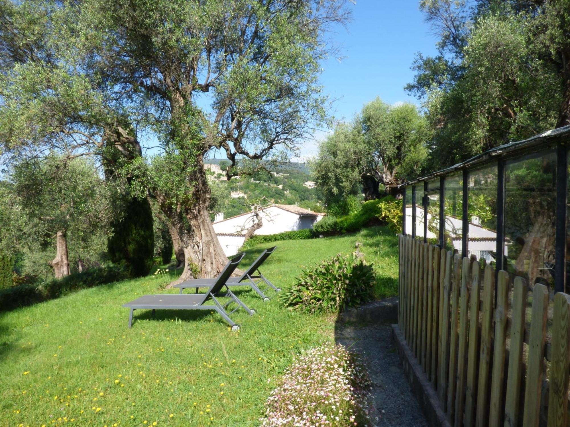 Apartment Cezanne With Heated Pool And Private Garden Chateauneuf-Grasse Luaran gambar