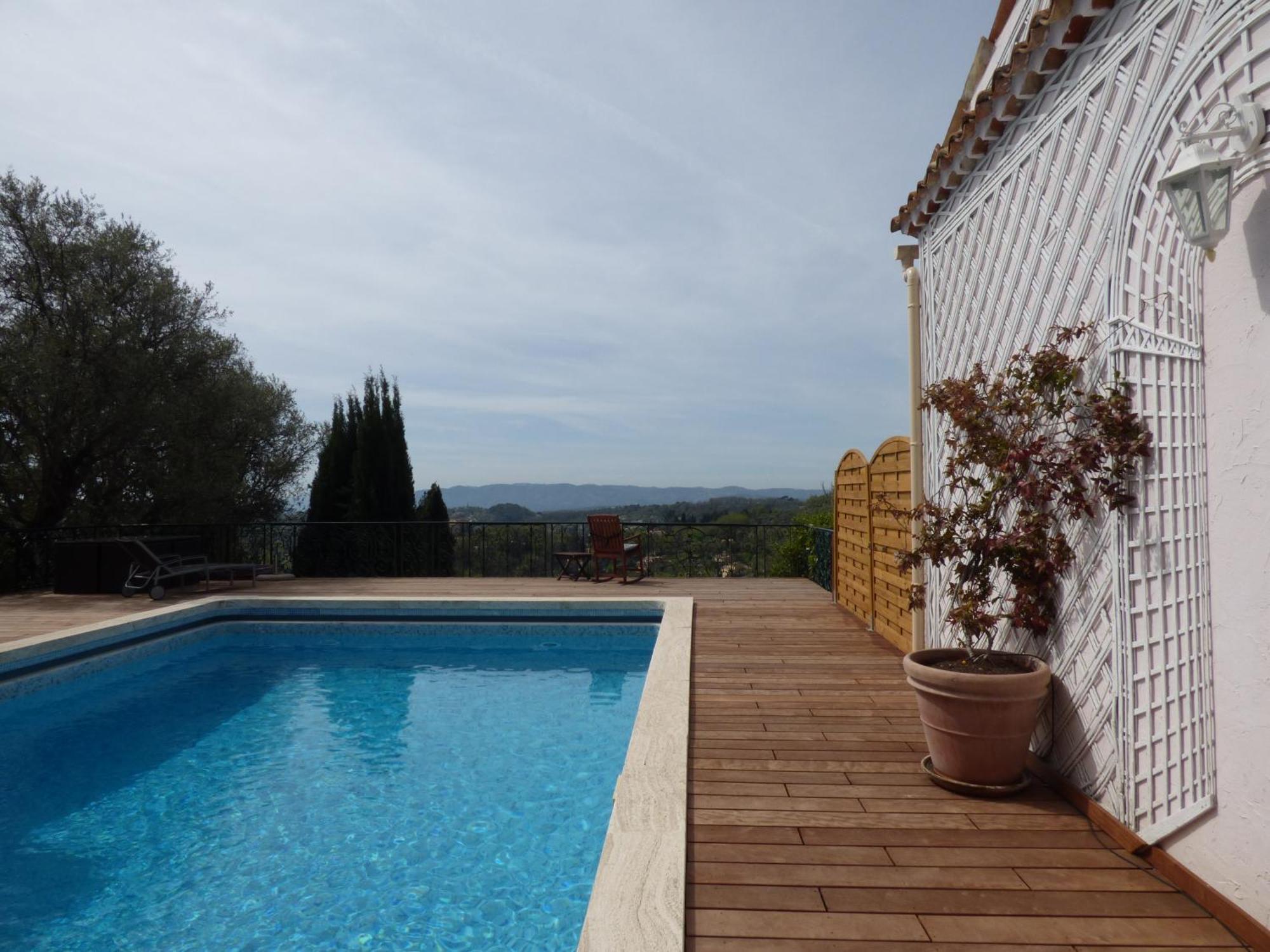 Apartment Cezanne With Heated Pool And Private Garden Chateauneuf-Grasse Luaran gambar
